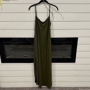 Olive Green Maxi Dress